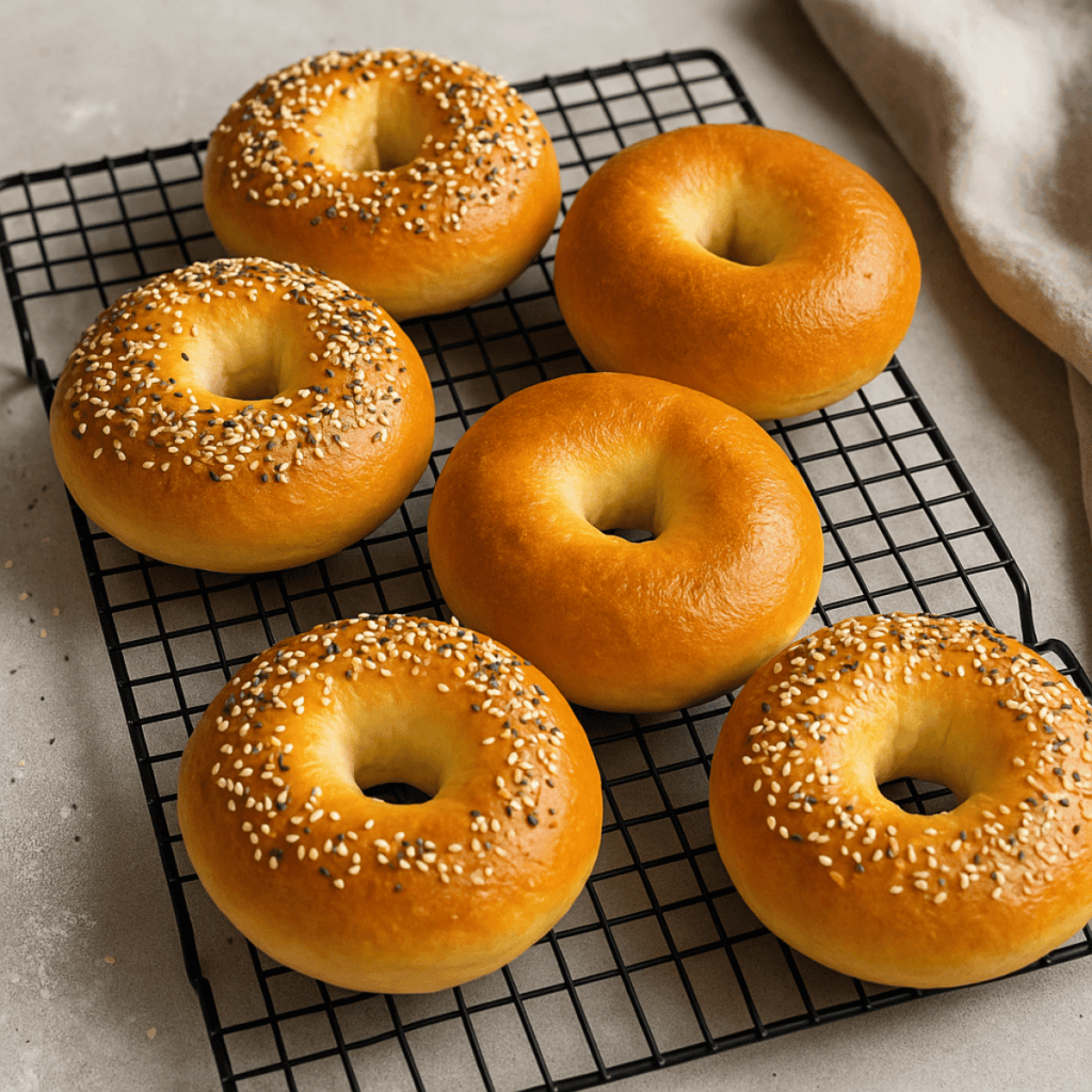 bagel resepti