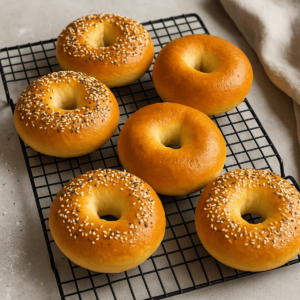 bagel resepti