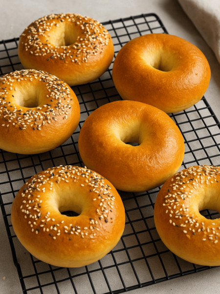 bagel resepti