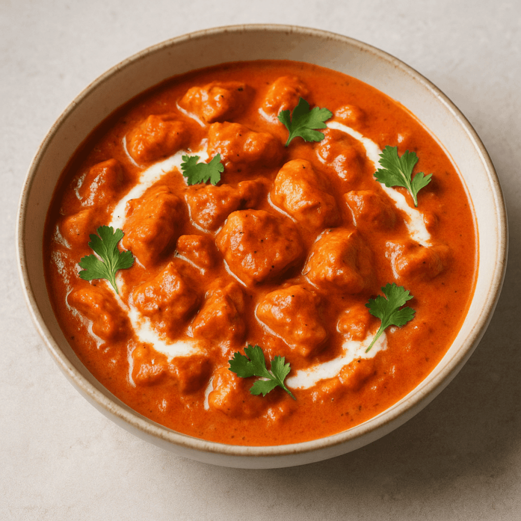 butter chicken resepti
