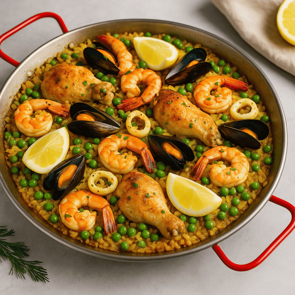 paella resepti