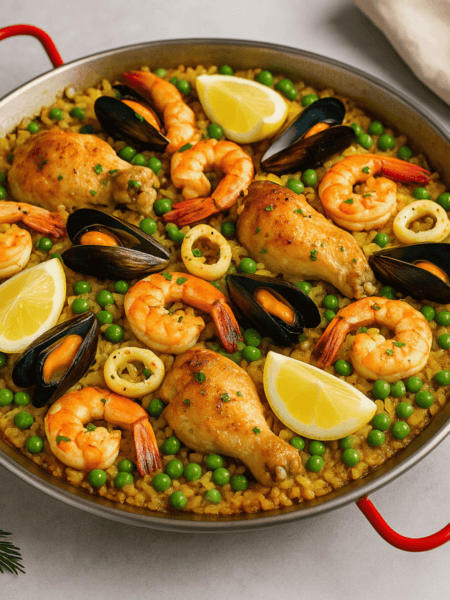 paella resepti