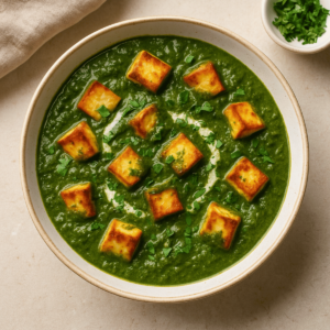 palak paneer resepti